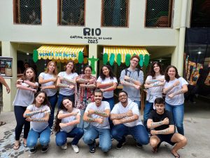 Aluno do Garriga felizes com a aprovação nas carreiras escolhidas